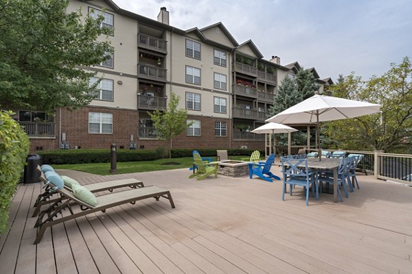 courtyard at Liberty Pointe Apartments