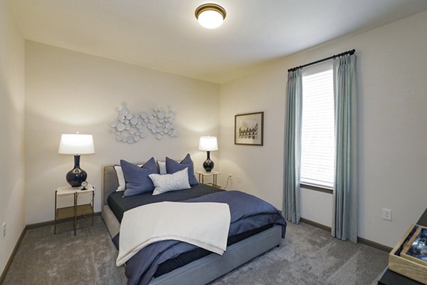 bedroom at The Village at Westland Cove Apartments