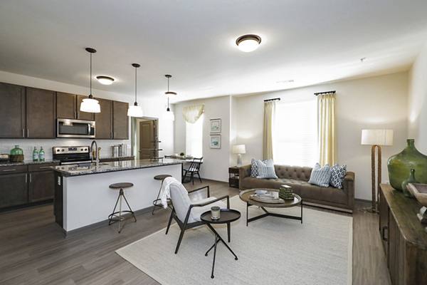 living room at The Village at Westland Cove Apartments