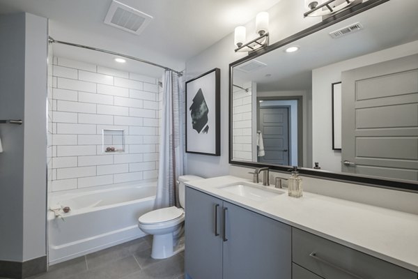 bathroom at NOVO Las Olas Apartments