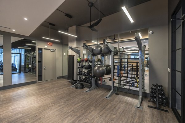 fitness center at NOVO Las Olas Apartments