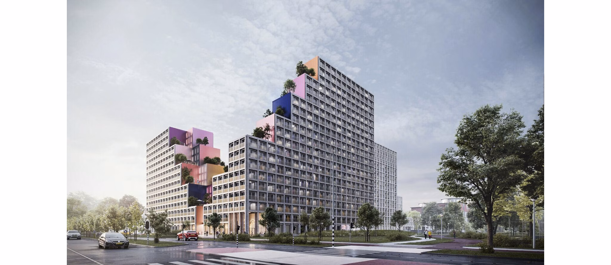 exterior at OurDomain Amsterdam South East Apartments