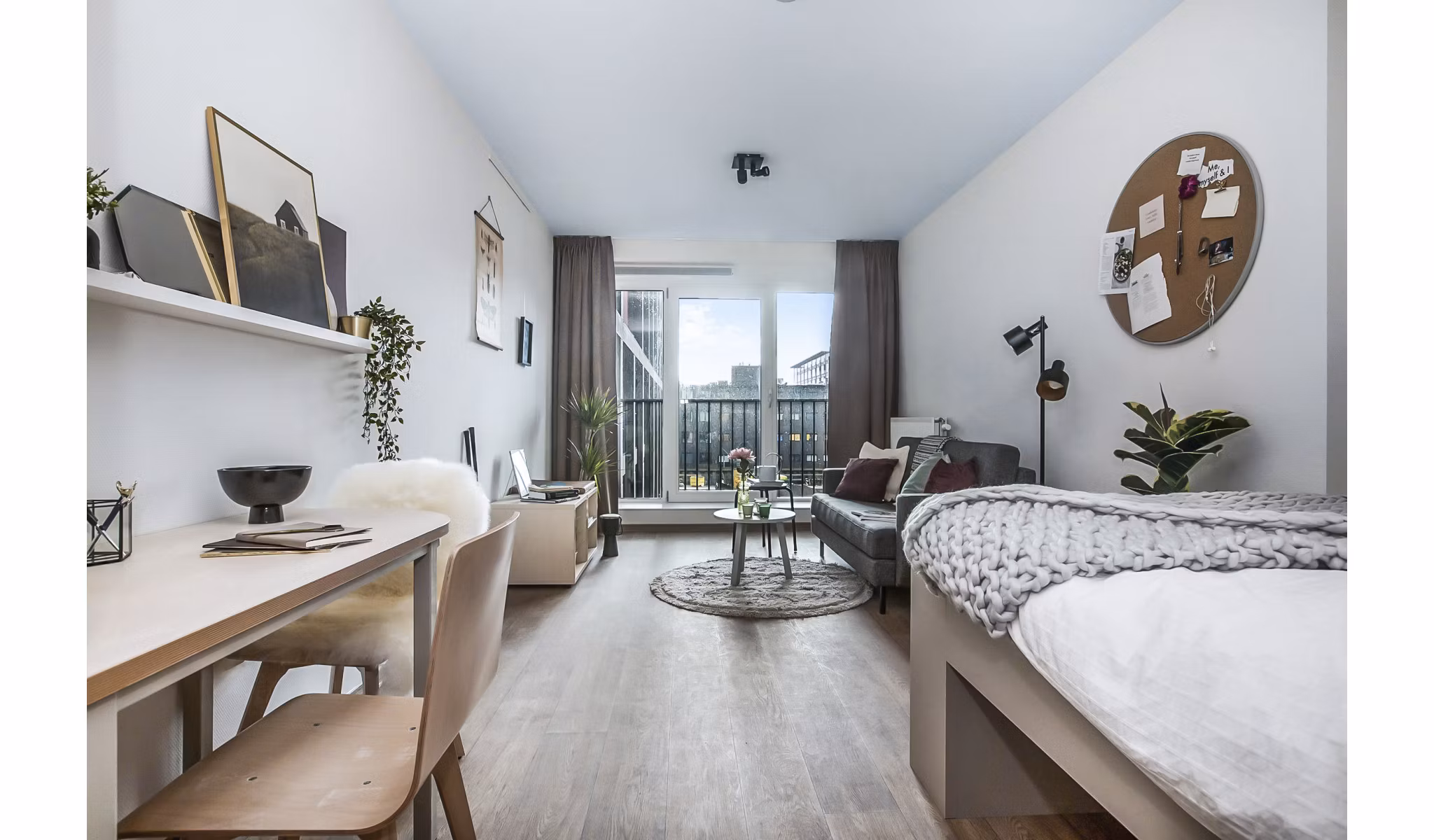 living room at OurDomain Amsterdam South East Apartments