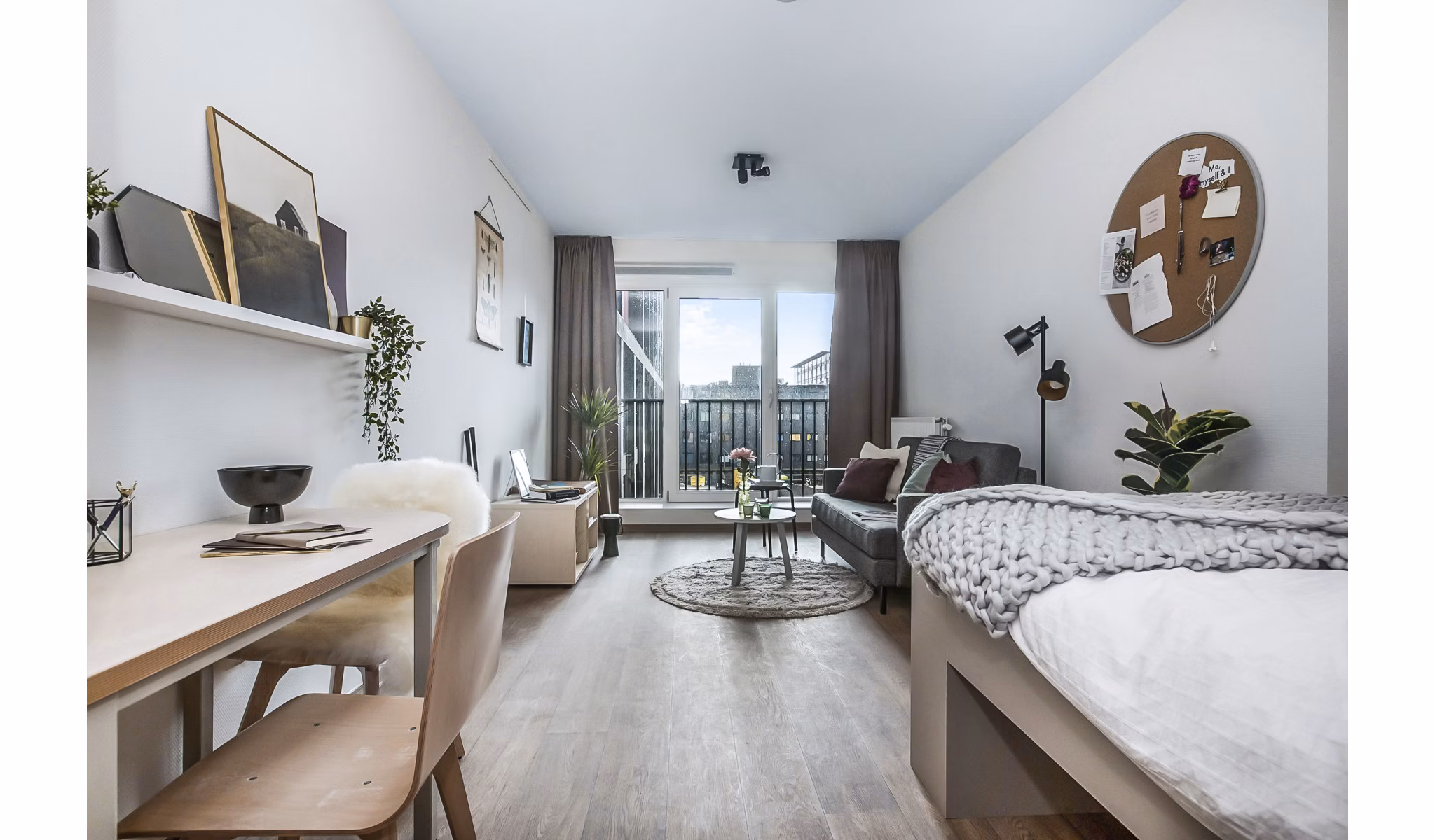 living room at OurDomain Amsterdam South East Apartments