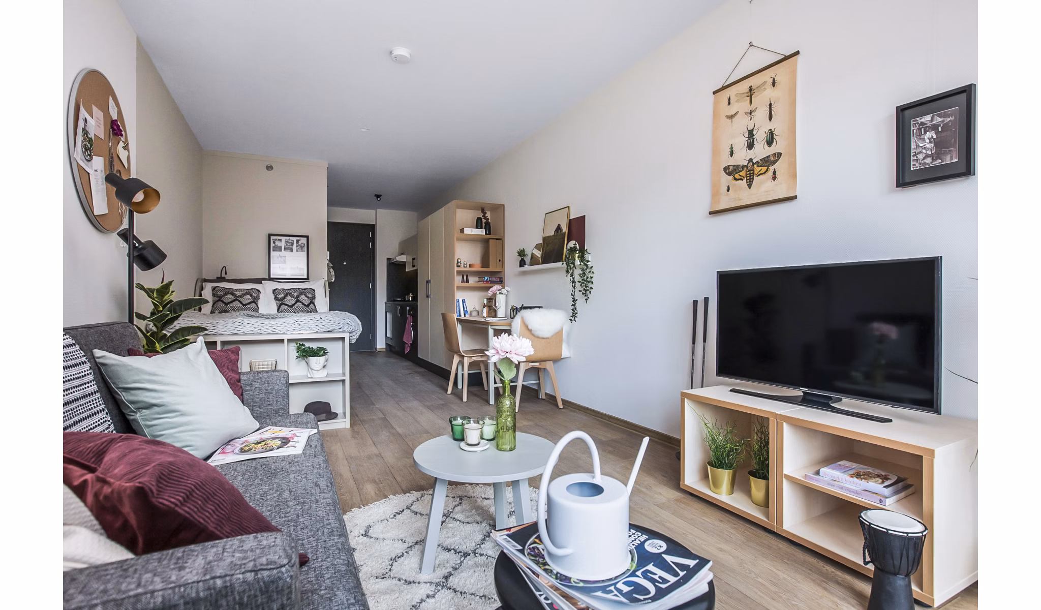 living room at OurDomain Amsterdam South East Apartments