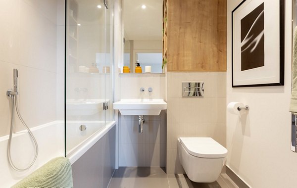 bathroom at Ten Degrees Apartments