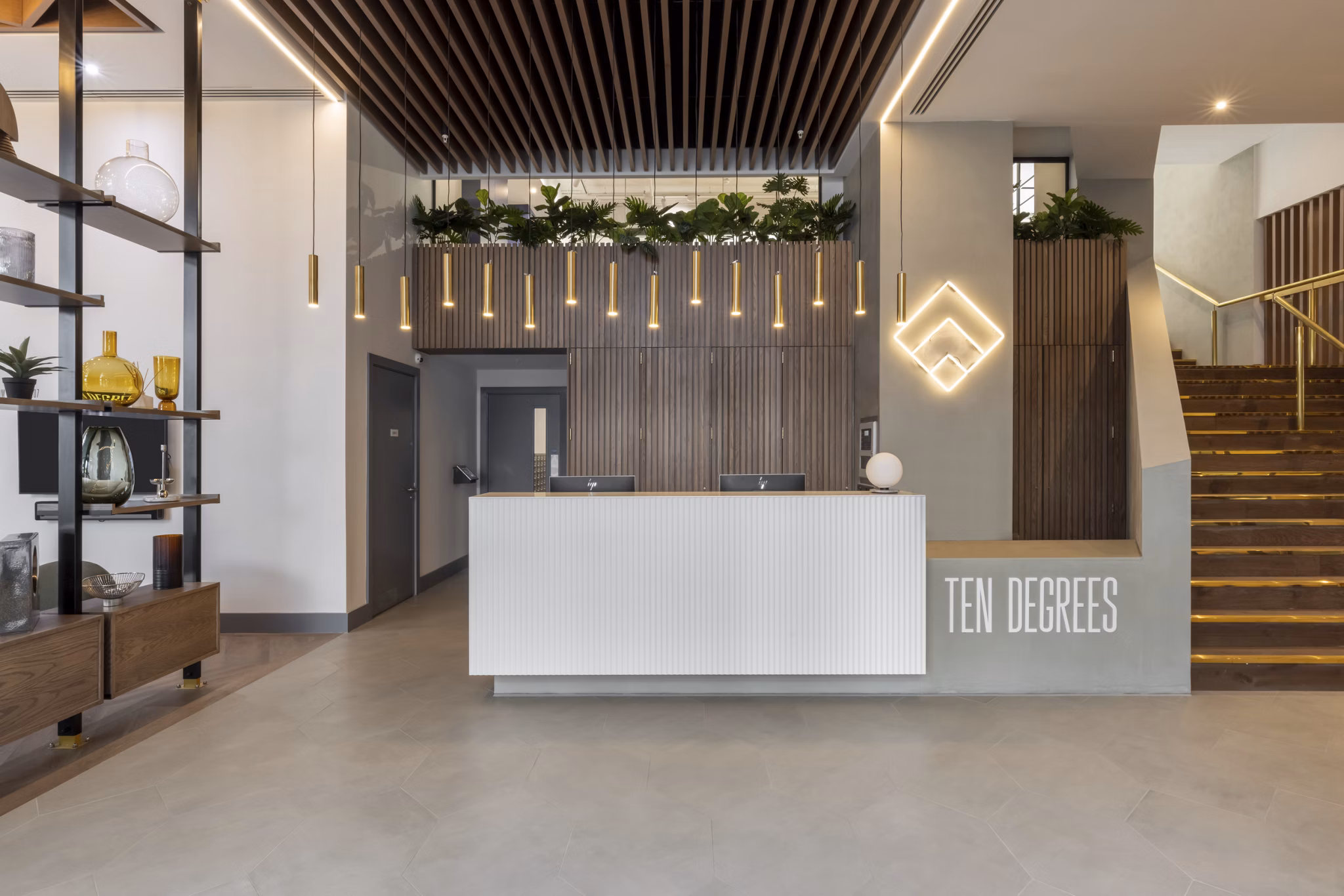 clubhouse at Ten Degrees Apartments