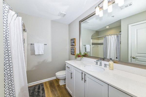 bathroom at Avana Cheshire Bridge Apartments