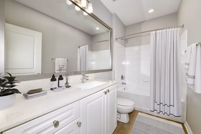 bathroom at Avana Cheshire Bridge Apartments