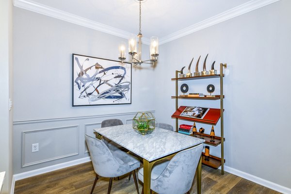 dining room at Avana Cheshire Bridge Apartments