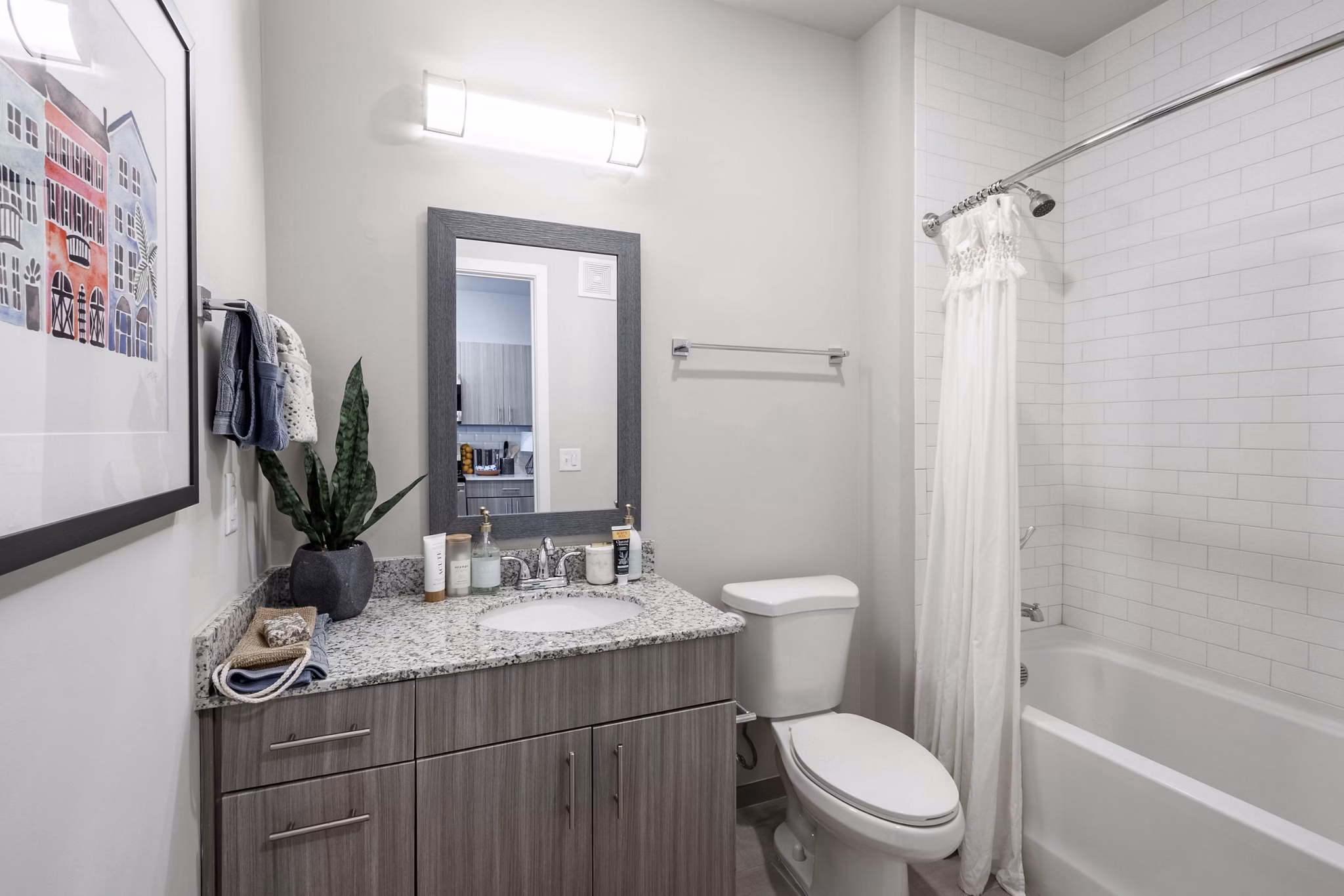 bathroom at Summit Place Apartments