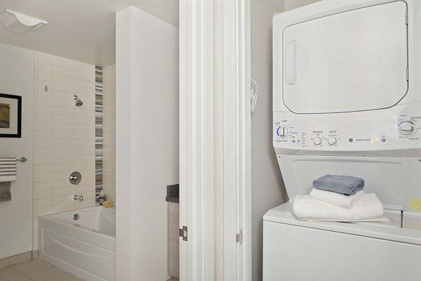 laundry room at 38 Dolores Apartments