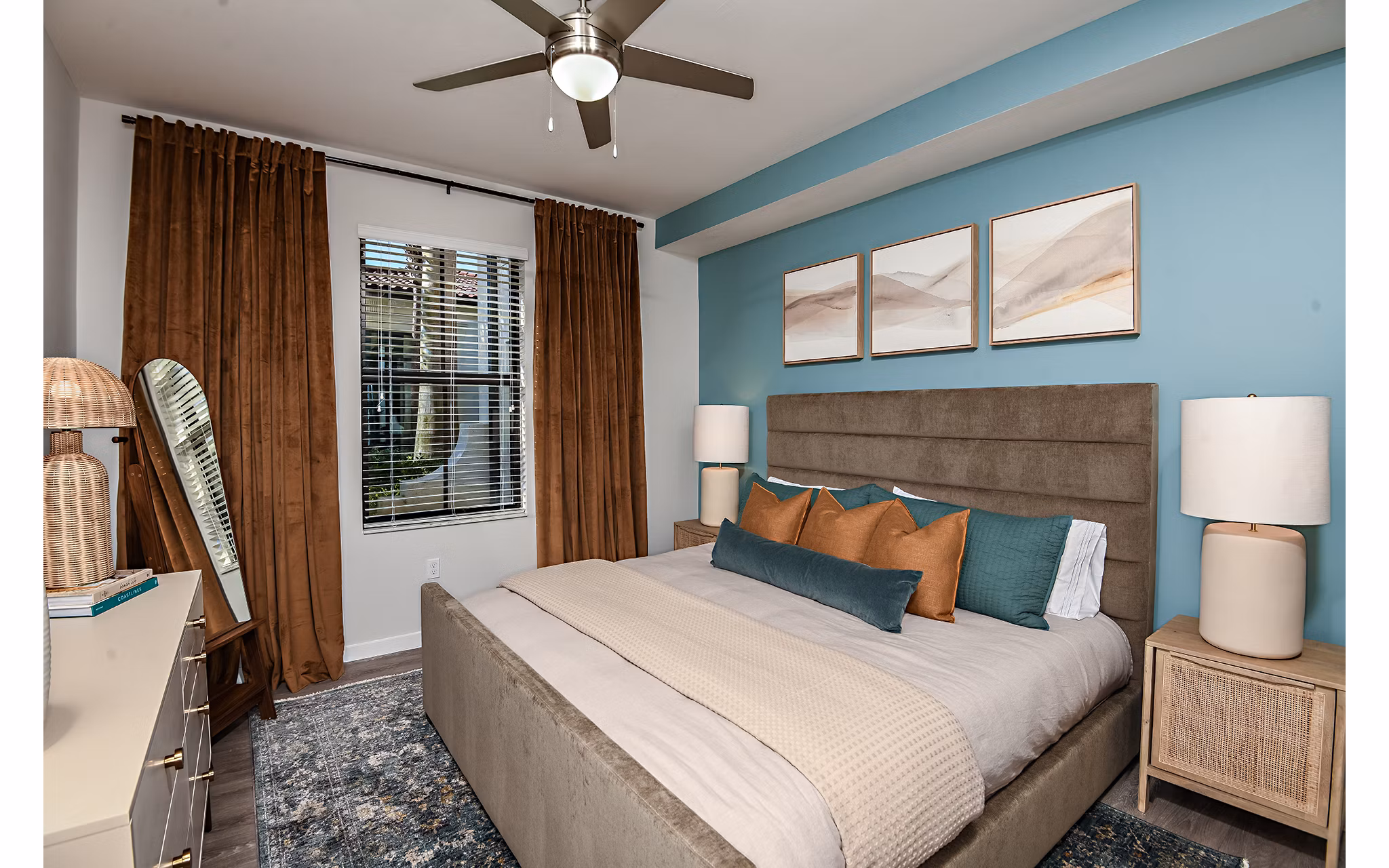bedroom at Lago Apartments Apartments