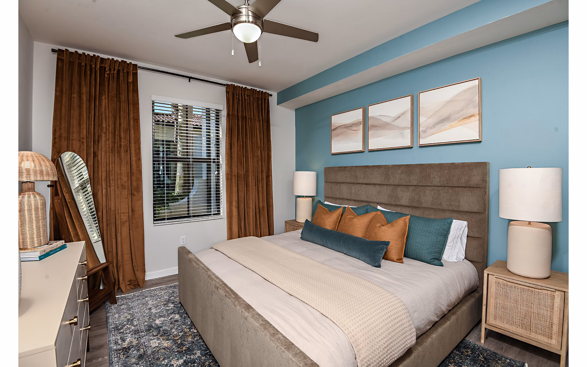 bedroom at Lago Apartments Apartments