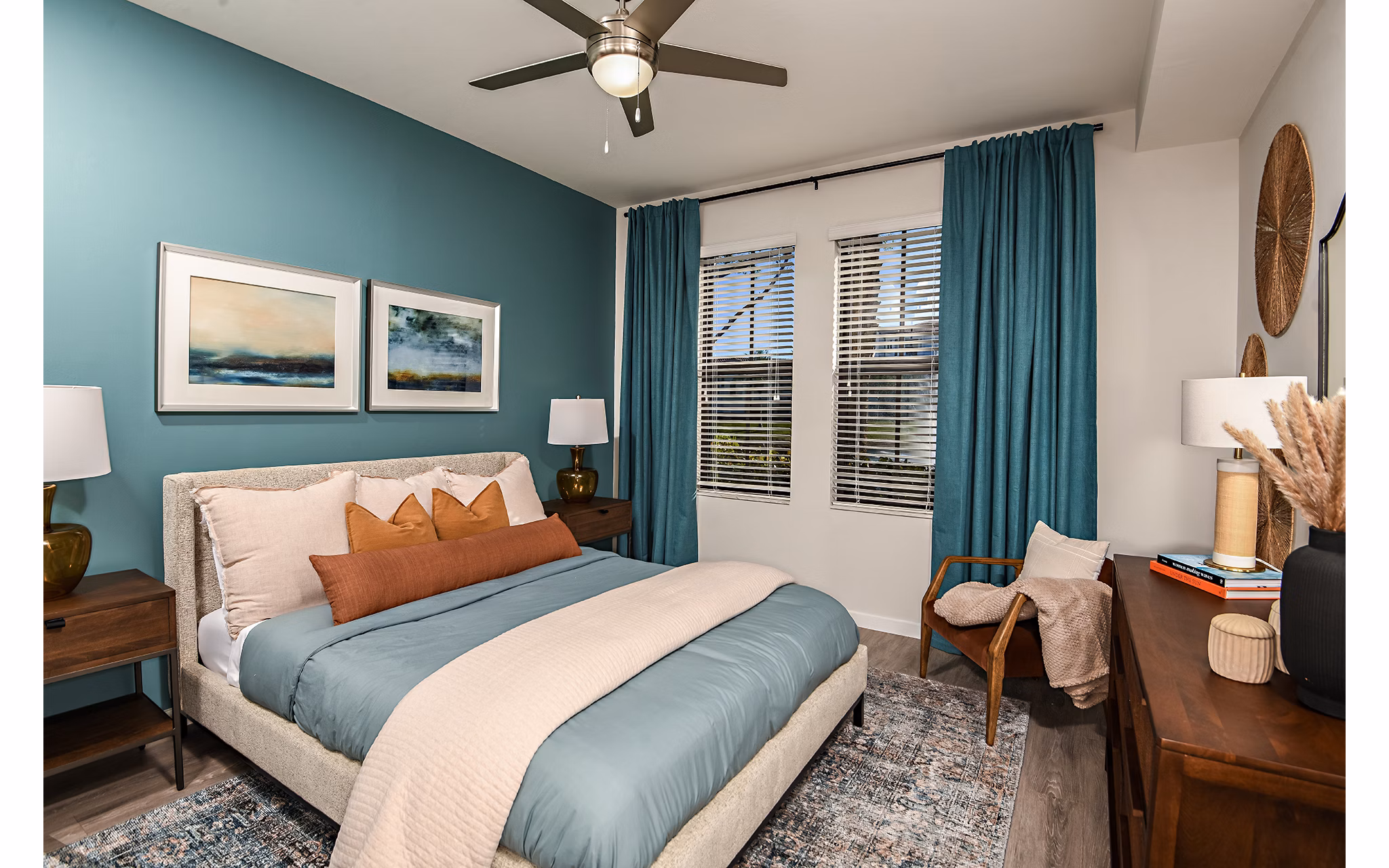 bedroom at Lago Apartments Apartments