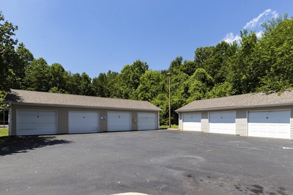 Avana Avebury Apartments: Secure parking garage for residents with modern lighting features