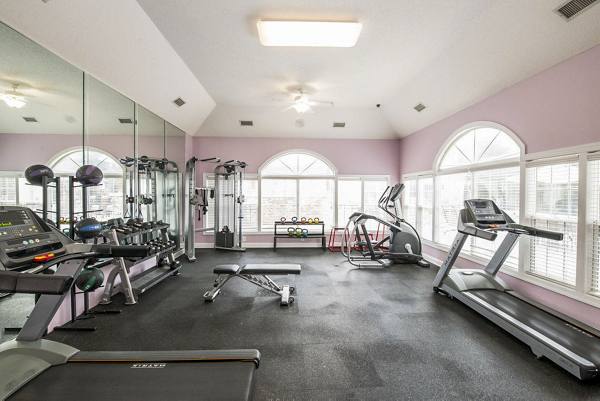 fitness center at Avana Avebury Apartments