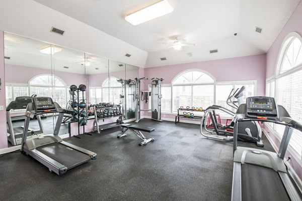 State-of-the-art fitness center with modern equipment at Avana Avebury Apartments for active, healthy living