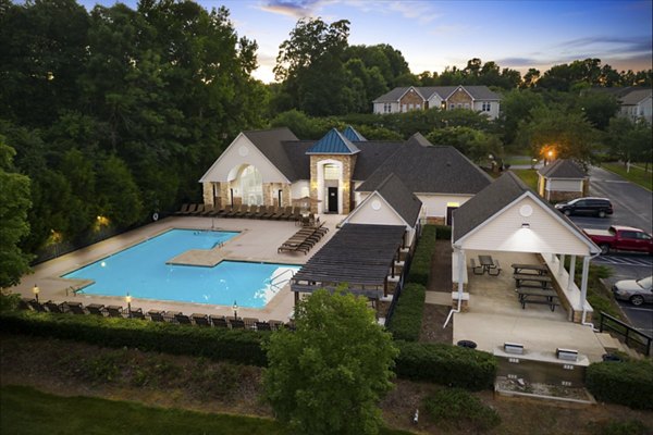 Luxurious outdoor pool at Avana Avebury Apartments: Relax by the poolside in a serene setting at this premier property