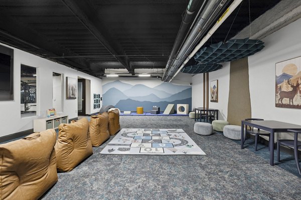 recreational area at The 6Hundred Apartments