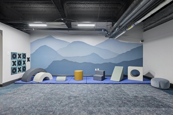 recreational area at The 6Hundred Apartments