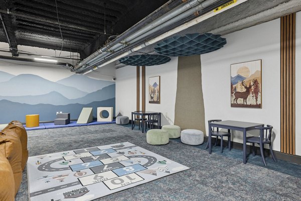 recreational area at The 6Hundred Apartments