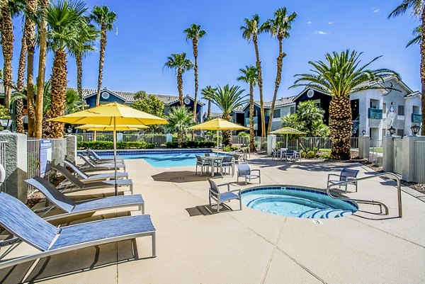 hot tub/jacuzzi at Villas at 6300 Apartments