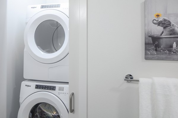 laundry room at Aria Apartments