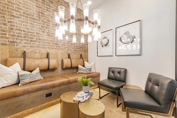 Modern clubhouse with elegant design at Elan Keller Ranch Apartments