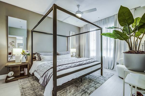 bedroom at Revo Apartments