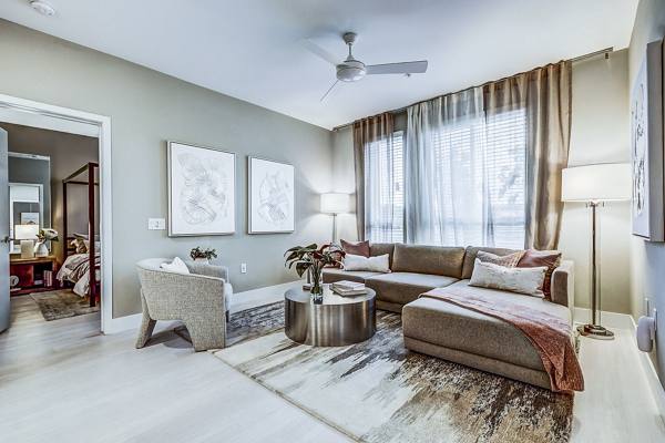living room at Revo Apartments