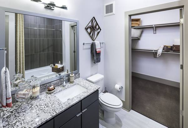 bathroom at 2828 Apartments