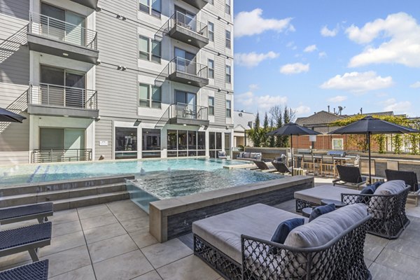 pool at ArtHaus 2828 Apartments 