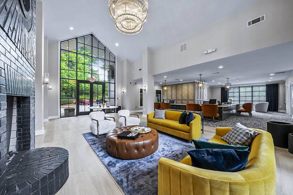 clubhouse/lobby at Notting Hill Apartments