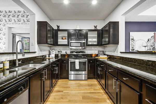 kitchen at Notting Hill Apartments
