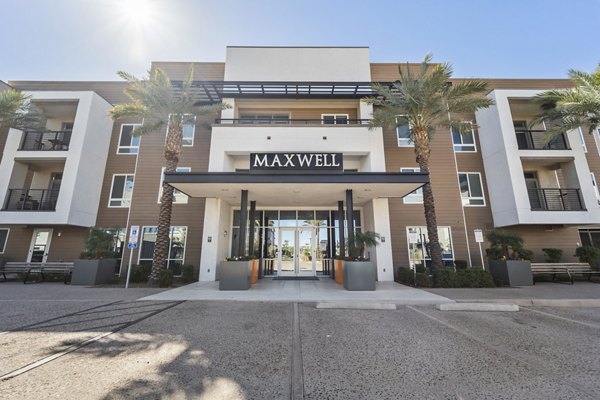 Maxwell on 66th Apartments: Modern building showcasing luxury living in prime location