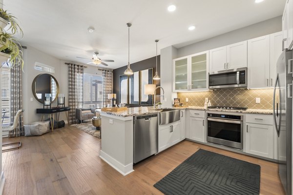 kitchen at Maxwell on 66th Apartments