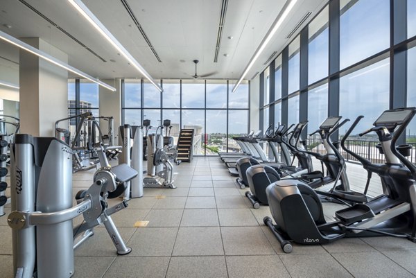 fitness center at Eastline Residences Apartments