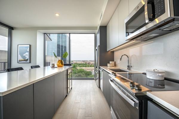 kitchen at Eastline Residences Apartments