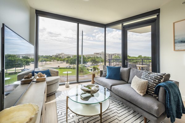 living room at Eastline Residences Apartments