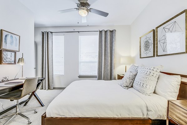 bedroom at Scenic at River East Apartments