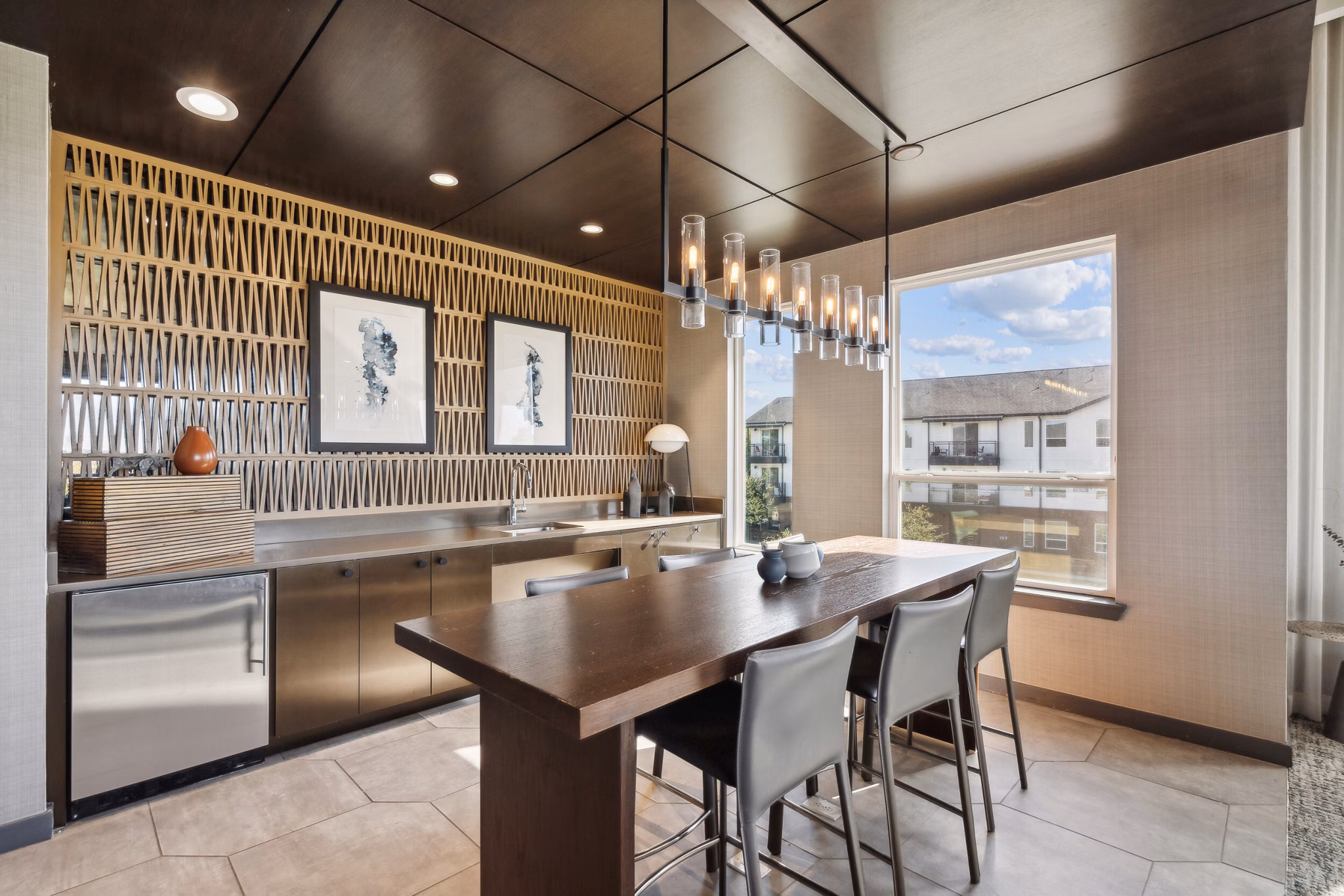Clubhouse at Scenic at River East Apartments