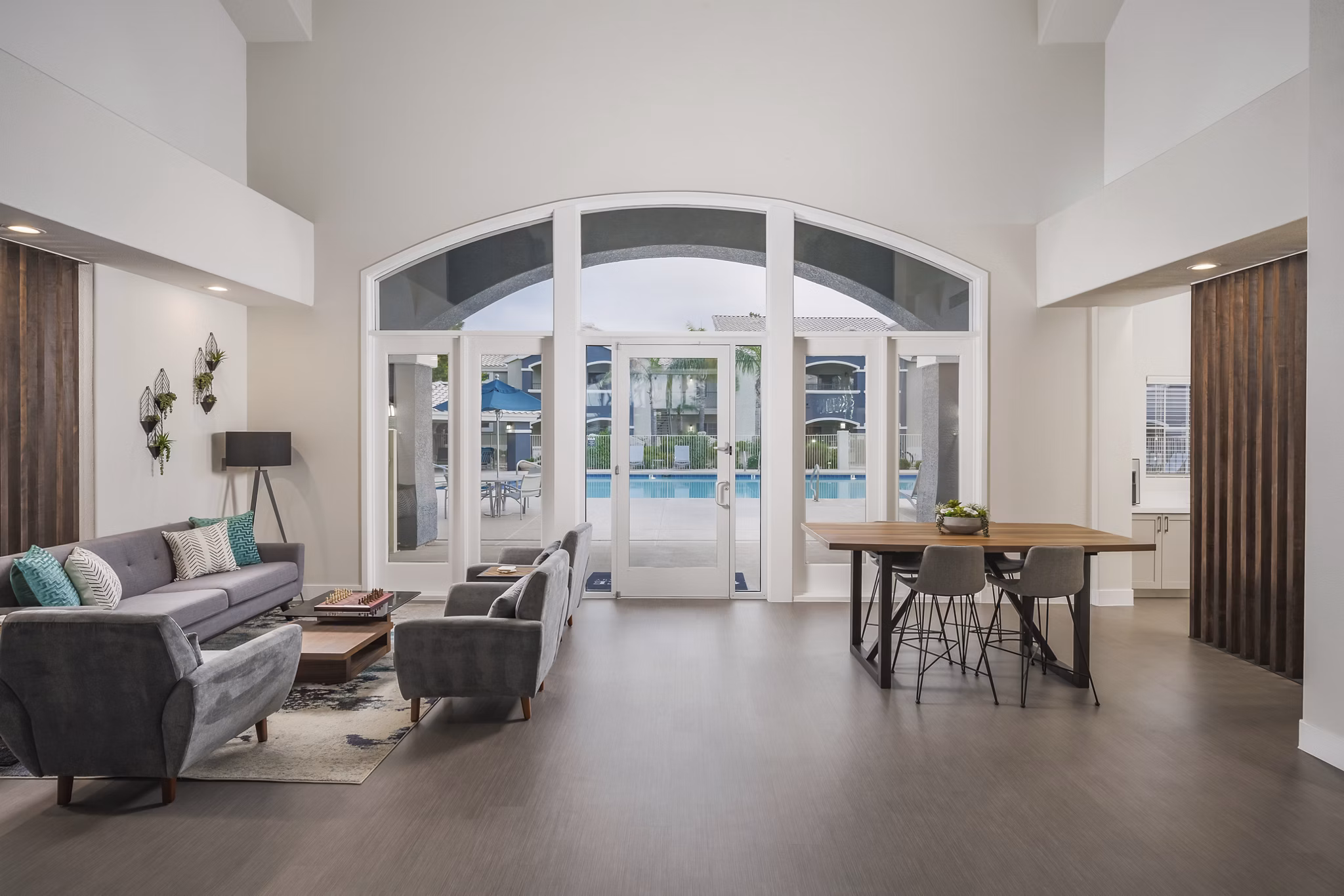 lobby at The Sterling Apartments