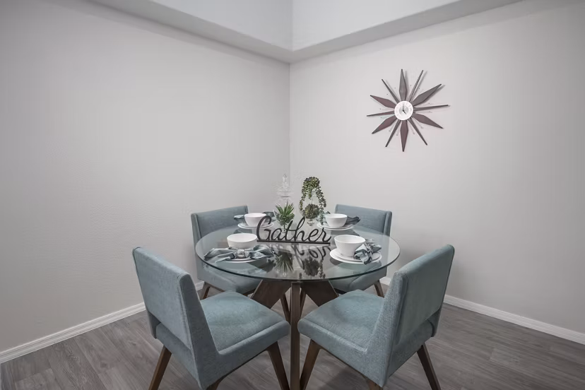 dining room at The Sterling Apartments