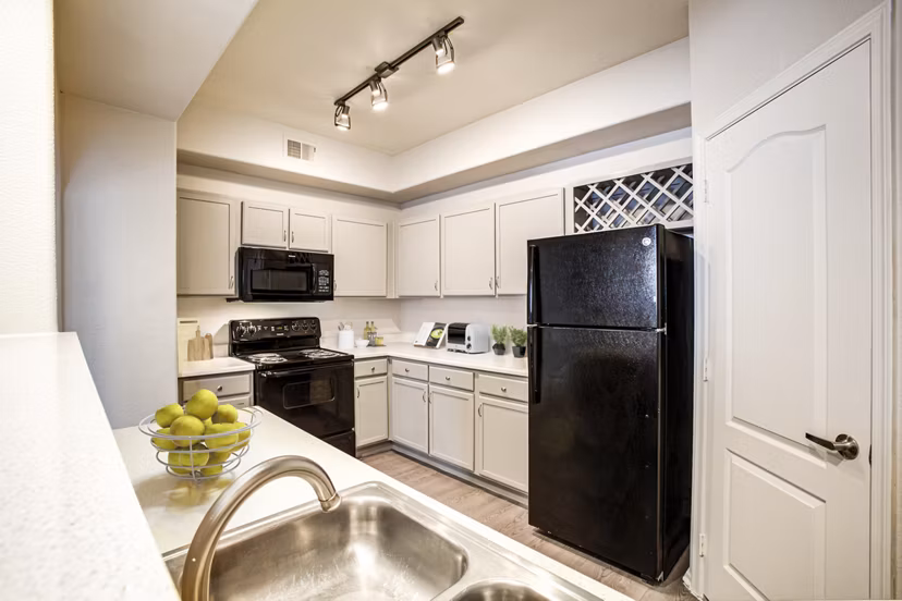 kitchen at The Sterling Apartments