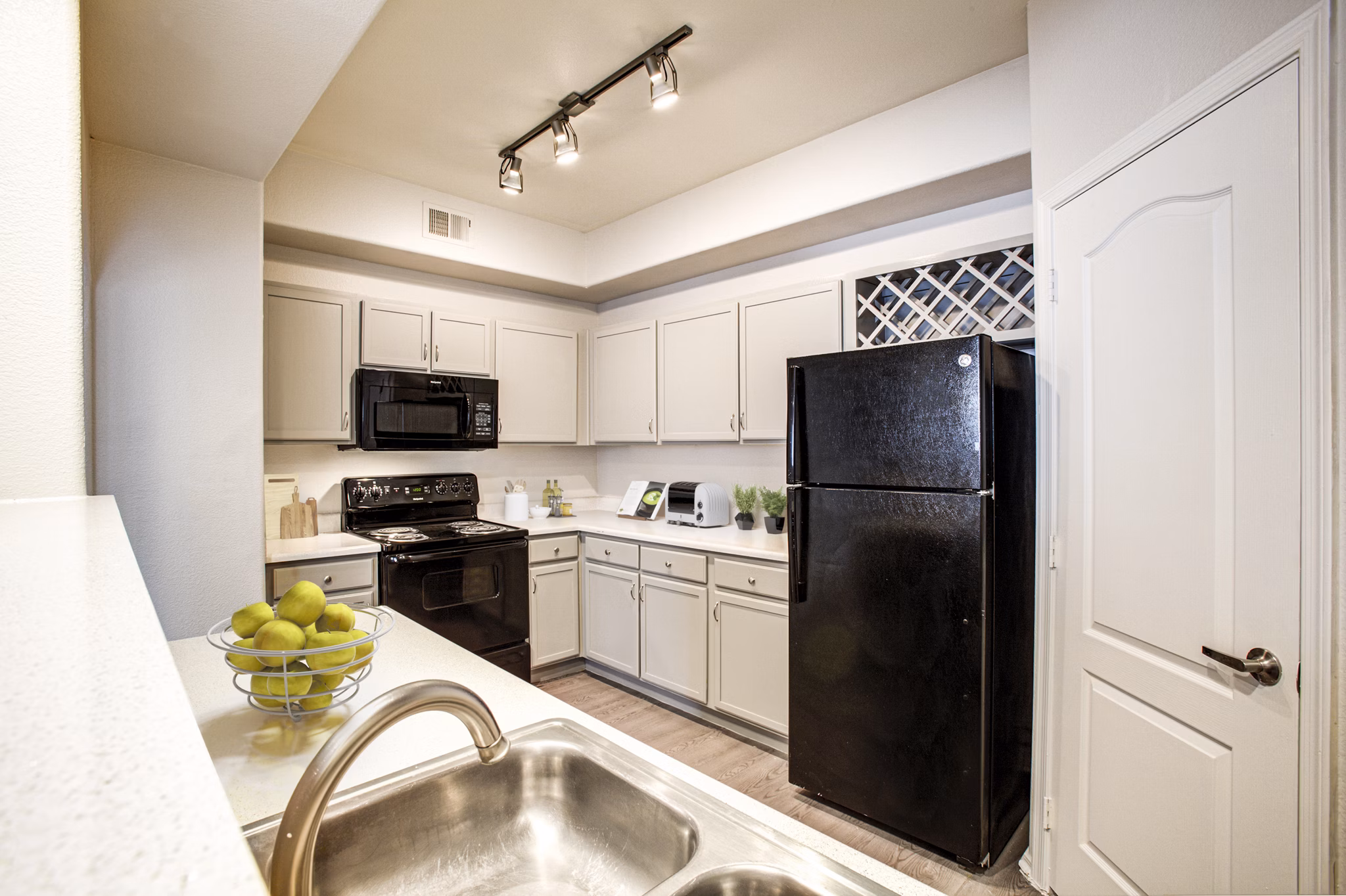 kitchen at The Sterling Apartments