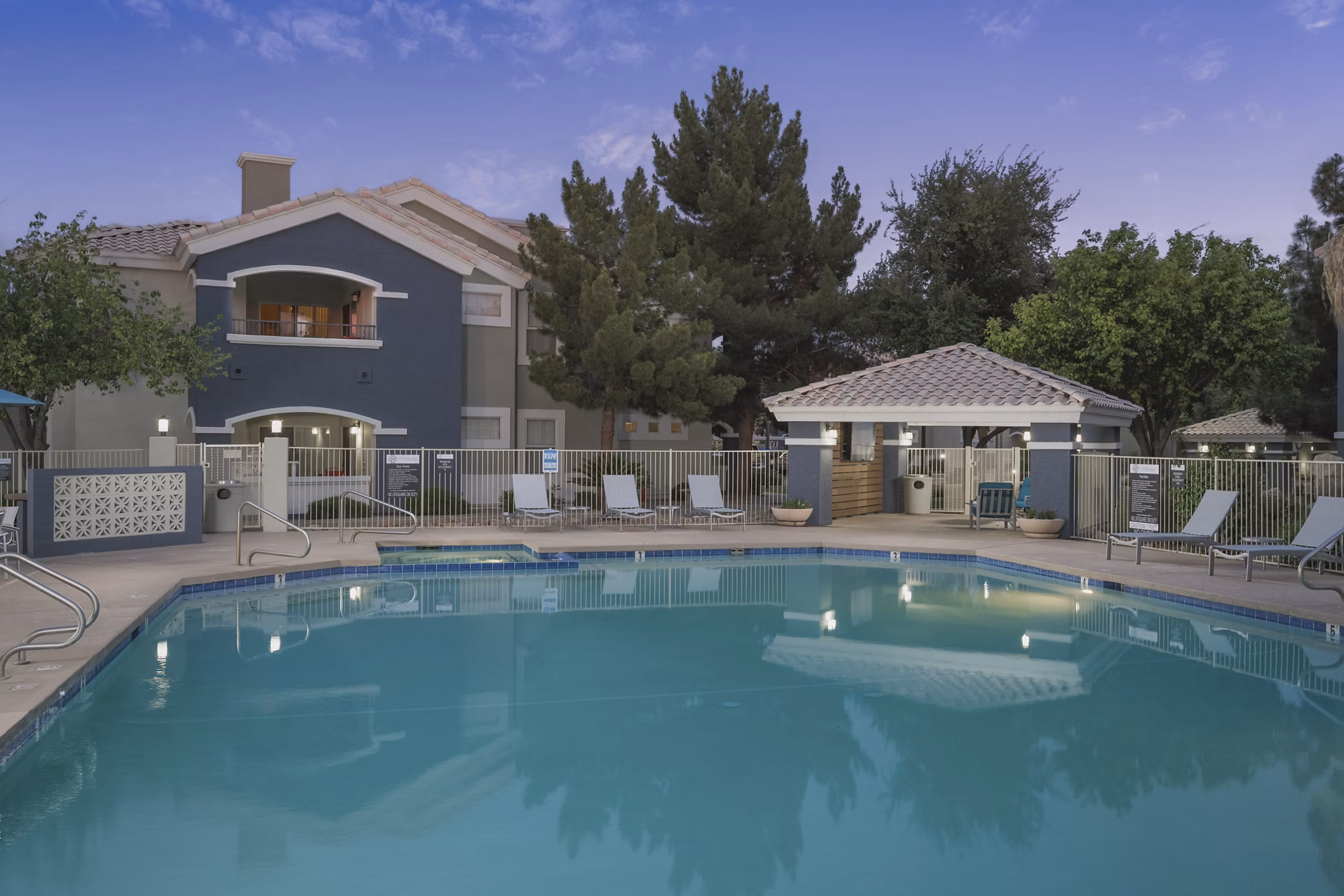 pool at The Sterling Apartments