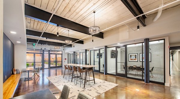 clubhouse at Judson Mill Lofts Apartments