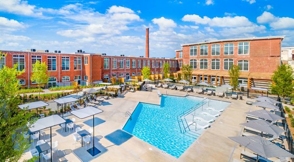 pool at Judson Mill Lofts