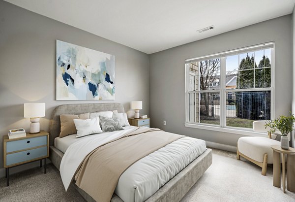 bedroom at The Preserve at Cohasset Apartments